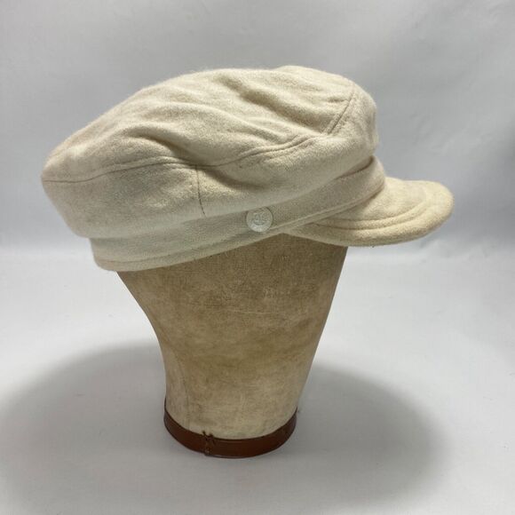 Fiddlers Dutch Boy White Wool Cap Hat Aegean Greece Fisherman Sailor Ethnic 22" - Picture 6 of 10